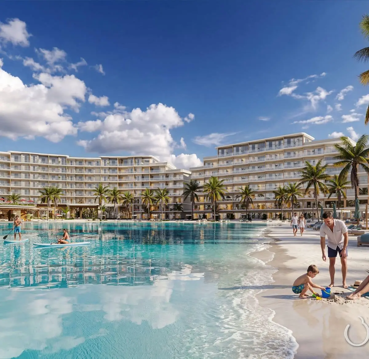 Residencias Exclusivas con Beach Club Privado y Playa de Arena Blanca en Cap Cana