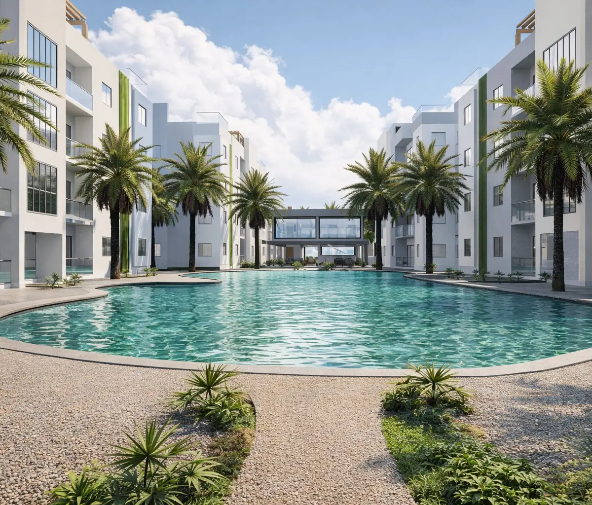 Apartamentos con Amplias Áreas Sociales en Punta Cana